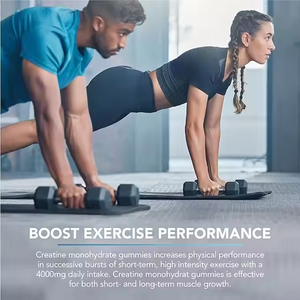 Complément pré-entraînement populaire pour l'endurance, la récupération et la croissance musculaire, gommes à la créatine monohydrate pour hommes et femmes - Product Image 6