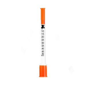 Jeringas de 30g, 1ml, 0.5ml, 0.3ml y 1ml con Agujas Desechables, <span class=keywords><strong>Jeringa</strong></span> de <span class=keywords><strong>Insulina</strong></span> Desechable de 8mm, Apta para Animales - Product Image 2