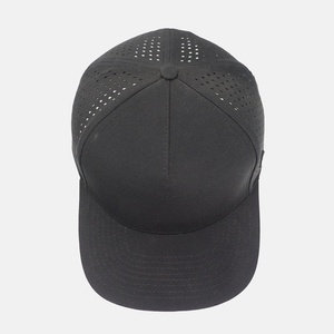 Adjustable 6-Panel Laser Cut Hole Baseball Cap Custom Waterproof Sports <b>Hat</b> <b>for</b> Kids Fabric Outdoor Sports Cap - Product Image 5