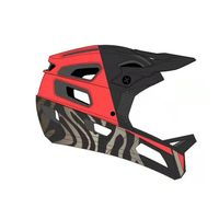 Casque de vélo de descente intégral unique, casque intégral tout terrain, enduro, trail, casques intégral, normes CE CPSC