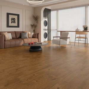 Waterproof Hickory Multilayer <b>Engineered</b> Wood <b>Flooring</b> UV Lacquered Anti-slip Floor for Living Room and Bathroom - Product Image 6