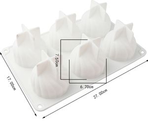 <span class=keywords><strong>Moule</strong></span> à gâteau en silicone antiadhésif Flexible rond carré Cupcake <span class=keywords><strong>Mini</strong></span> en forme de coeur en forme de fleur <span class=keywords><strong>Bundt</strong></span> <span class=keywords><strong>moule</strong></span> à pain Muffin beignet plateau - Product Image 2