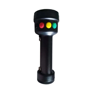 Lampe de signalisation multifonctionnelle TME1404-D, lampe torche LED 3.7V pour chemin de fer, rouge, blanc, vert, jaune, couleur changeante, indicateur - Product Image 1
