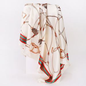 Écharpe de danse multifonctionnelle en soie de mousseline arc-en-ciel pour femmes Sevencolor - Product Image 3