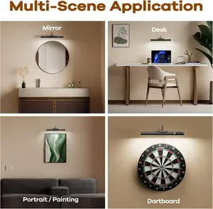 <span class=keywords><strong>Lampe</strong></span> murale LED sans fil rechargeable <span class=keywords><strong>à</strong></span> <span class=keywords><strong>détecteur</strong></span> <span class=keywords><strong>de</strong></span> <span class=keywords><strong>mouvement</strong></span>, style minimaliste moderne, pour tableau, peinture, décoration <span class=keywords><strong>de</strong></span> galerie et <span class=keywords><strong>de</strong></span> maison - Product Image 6