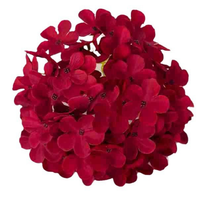 Panduan Rangkaian Bunga Buket Pernikahan, Bunga Batang Tunggal, Hydrangea Besar, Hydrangea Buatan Tiruan, Rangkaian Dekoratif