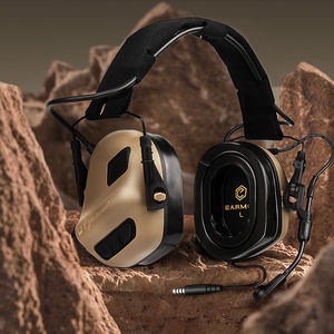 ที่ครอบหูป้องกันเสียงรบกวนสำหรับล่าสัตว์  แบบครอบหู  สำหรับการป้องกันเสียง  ชุดหูฟังทางยุทธวิธี - Product Image 1