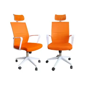 办公椅中国高背全网椅Sillas De Oficina带可调头枕人体工程学办公椅规格