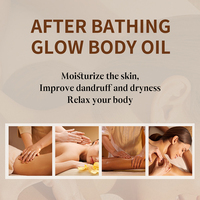 Logo privé OEM Gel d'huile de massage naturel pour les soins de la peau Améliore la matité Huile corporelle hydratante à l'acide kojique