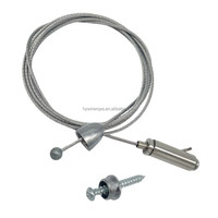 Accessoires de lampes Led, pince de câble, Protection de sécurité personnalisée, câble métallique pour système de lampes à Suspension