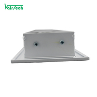 Diffuseur linéaire à fentes réglables en aluminium pour ventilation de plafond CVC