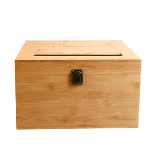 Organisateur de support de sac poubelle en bambou mural en bambou naturel Youlike, rangement de sac d'épicerie de cuisine avec serrure mentale antique - Product Image 6