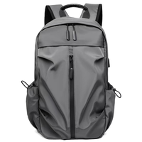 Sac à dos personnalisé de haute qualité, imperméable et durable, pour l'école, les loisirs, les voyages, avec port USB, fermeture éclair, capacité de 20 à 37 L, coussin d'air