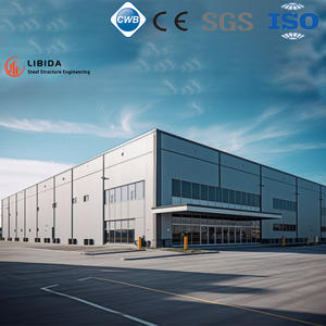 Entrepôt avec énergie solaire Bâtiment d'usine préfabriqué, conception de hangar d'atelier industriel, bâtiment d'entrepôts préfabriqués - Product Image 2