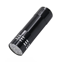 Lampe torche UV 9 LED, stylo UV, détecteur de faux billets, lampe de polymérisation pour nail art, lampe fluorescente pour masque facial