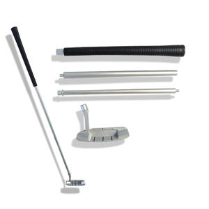 初心者向け3セクションゴルフパターセット鉄ウェッジクラブ亜鉛合金トラベルボールホールカップチッパー屋内パッティンググリーンゴム - Product Image 2