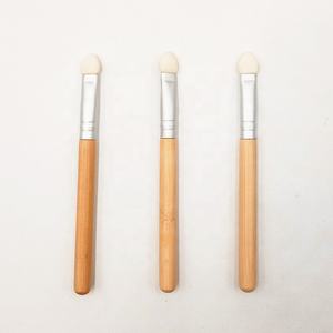 निजी लेबल प्रो नेत्र स्पंज Applicator के लिए महिलाओं शाकाहारी बांस संभाल स्पंज आँख छाया ब्रश - Product Image 3