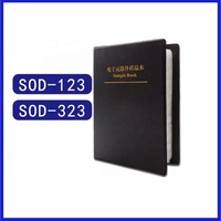 Kit assorti de diodes Zener CMS SOD-323 0805 SOD-123 1206 2V-100V 1N4148W 36 valeurs * 25 pièces Livre d'échantillons