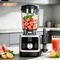Nieuwe aanwinst commerciële keukenblender mixer machine fruitmixer huishoudelijke apparaten blender met ingebouwde tamperhouder