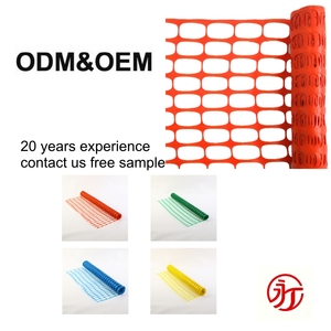 Clôture de sécurité en maille plastique HDPE <span class=keywords><strong>orange</strong></span>, longueur 50 m, écologique, imperméable, facile à assembler, clôture d'avertissement extérieure pour - Product Image 2