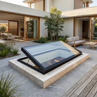 Ventana de Techo de Aluminio y Vidrio Resistente a la Intemperie para Renovación de Viviendas Australianas, Iluminación Natural de Áticos, Diseño de Proyectos Personalizados
