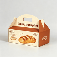 Boîtes à gâteaux miniatures personnalisées imprimées, boîtes à biscuits de qualité alimentaire pour emballages à emporter, emballages pour bonbons, emballages alimentaires