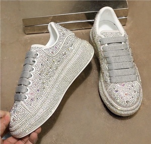 Dernière Version – Baskets Plateformes de Luxe Originales avec Strass – Élégance Décontractée pour Soirées – Chaussures Tendance Grande Taille pour Femmes - Product Image 5