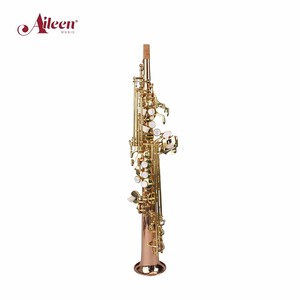 Corps en laiton rose de qualité générale BE Key <span class=keywords><strong>Sopranino</strong></span> Saxophone( SPSP-G320G-RB) - Product Image 1