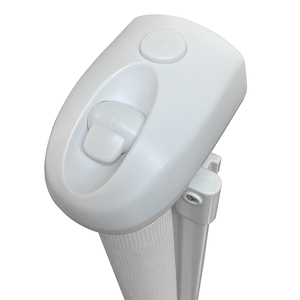 Barrière de sécurité rétractable pour bébés et animaux domestiques, sans perçage, s'adapte aux portes, installation facile, pour couloirs - Product Image 2
