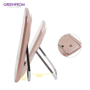 Hot bán LED xách tay vẻ đẹp máy tính để bàn Màn hình cảm ứng trang điểm Gương thông minh máy bay gương với LED ánh sáng - Product Image 3