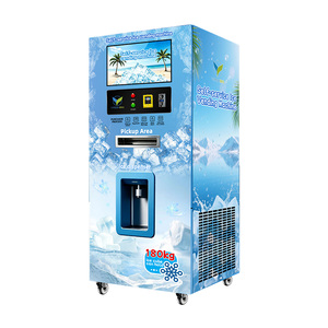 เครื่องจำหน่ายน้ำแข็งเชิงพาณิชย์ Wx-f55-7 Vfresh แบบบริการตนเอง แผงสัมผัสสแตนเลส พร้อมระบบ SDK ในตัว - Product Image 1