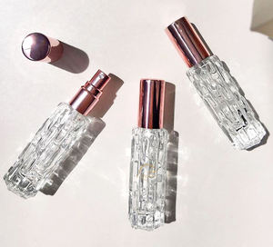 Hot Sale 10ml Fine Mist Spray <b>Bottle</b> with Silver Rose Gold Black Cap - Product Image 1