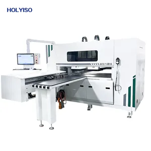 HOLYISO Cabinet Woodworking Cnc Wood 6 Sides Boring Machine Professional Cnc Six Sided Drilling Machine