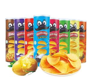 Vente chaude de haute qualité Halal 100g <span class=keywords><strong>chips</strong></span> de pommes de terre croustillantes collations exotiques paquet cadeau de collations coréennes - Product Image 1