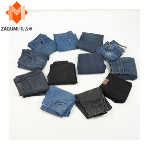Hissen Vente en Gros Vêtements de Mode à Prix Réduit Stock Vêtements Balle de Friperie 1er Choix Homme Jeans Usagés Hommes - Product Image 6