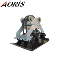 Plaque compacteuse vibrante hydraulique robuste pour excavatrices CAT320/PC200/ZX200/HX220L/SK200