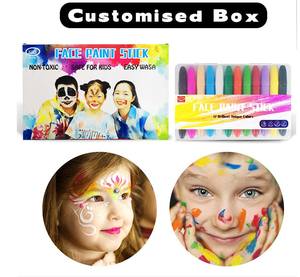 Crayones de Pintura Facial, Seguros para Pieles Sensibles, Ideales para Cumpleaños y Maquillaje de Halloween - Product Image 4