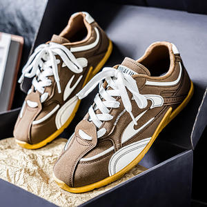 Nouvelles Chaussures de Course Plates Rétro 2026 – Tendance Sportive Décontractée en Toile pour Hommes – Chaussures de Marche Décontractées à Plateforme - Product Image 5