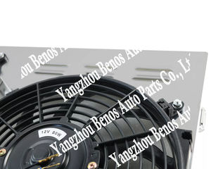 CUBIERTA DE ALUMINIO + 2x12 "VENTILADORES para CHEVROLET <span class=keywords><strong>CHEVELLE</strong></span>/EL CAMINO 1964-1967 - Product Image 2