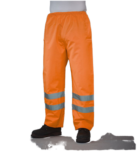 Pantalon de travail d'hiver chaud et imperméable pour mineurs, haute visibilité, poches à outils, bandes réfléchissantes, pantalon cargo en nylon pour hommes - Product Image 1