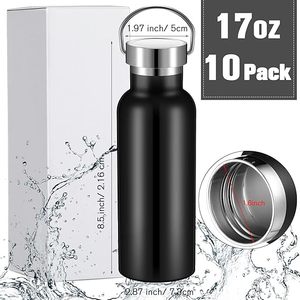 Bouteille d'eau sport en acier inoxydable à double paroi, écologique, réutilisable, par sublimation, idéale comme cadeau – Meilleures ventes - Product Image 2