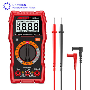 Ht108l phổ biến Nhỏ kỹ thuật số vạn năng với đèn nền đo ampere Ohm Điện áp kháng MULTITESTER cho bán - Product Image 1