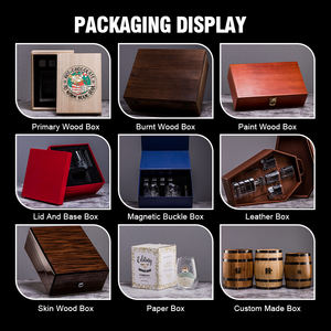 Juego de Vasos de Whisky Cuadrados, <span class=keywords><strong>con</strong></span> Logotipo Personalizado, Vasos de Whisky de Cristal Estilo Antiguo para Cócteles, Coñac, Licor y <span class=keywords><strong>Vodka</strong></span> - Product Image 6