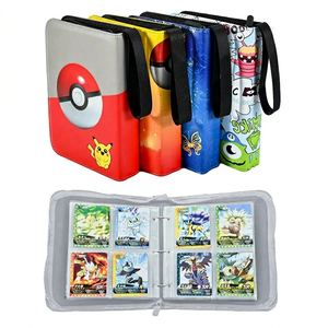 Y Y portable Magic Gathering classeur 9 poches fermeture éclair PVC durable couverture PU design Meowth - Product Image 1