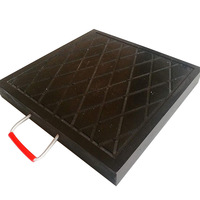 Plaques de stabilisation pour grue à usage intensif, plaques de stabilisation pour grue en composite HDPE