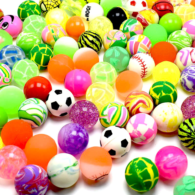 Mixed elastic balls 30mm