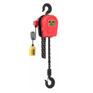 Baru 380V listrik rantai <span class=keywords><strong>Hoist</strong></span> 1T/2T/3T/5T jenis kait mesin pengangkat untuk konstruksi pertambangan logam tahan lama keselamatan untuk rumah tangga - Product Image 2