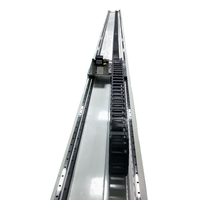 Nouvelle machine de palettisation QIGE Robot à 7 axes, robuste, avec rail de déplacement, crémaillère, module de table coulissante et portique de levage
