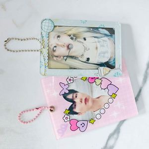 Anime Custom Acrylic Photocard <b>Holder</b> Keyrings Make Your Own Design Photo Charms <b>Card</b> <b>Holder</b> - Product Image 1