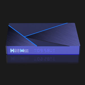 Boîtier TV Android H96 Max V56 avec double Wi-Fi et <span class=keywords><strong>streaming</strong></span> 4K, personnalisable et certifié pour les soirées cinéma en famille - Product Image 1